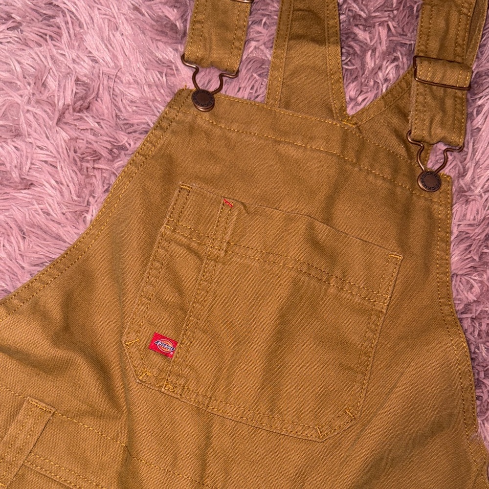 Dickies Tan Short Jumpsuit - Picture 3 of 4